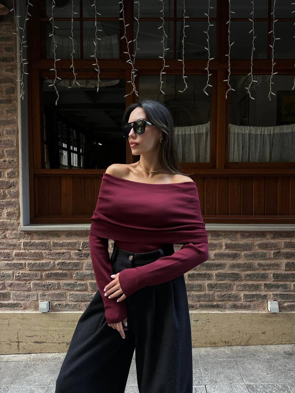 Off-Shoulder Oberteil